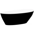 Besco GOYA B&W #WMD-160-GBW Wanna wolnostojąca 160x70 biało/czarna