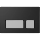 Cersanit BLOCK K97-0398 Przycisk spłukujący czarny mat/chrom mat