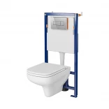 Cersanit COLOUR/TECH LINE OPTI S701-645 Zestaw podtynkowy WC przycisk OPTI A1