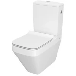 Cersanit CREA K114-022, K673-004 Kompakt WC z deską wolnoopadającą wypinaną (zbiornik z bocznym doprowadzeniem wody)