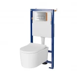 Cersanit  INVERTO/TECH LINE OPTI S701-672 Zestaw podtynkowy WC przycisk OPTI B1