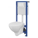 Cersanit MITO TS501-010 Zestaw podtynkowy WC przycisk ENTER biały