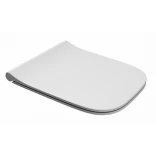Geberit SMYLE SQUARE 500.239.01.1 Deska WC Slim 35,2x45 cm, antybakteryjna, duroplastowa