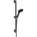 Hansgrohe PULSIFY SELECT S 24161670 Zestaw prysznicowy Relaxation EcoSmart na drążku 65 cm czarny mat