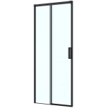 Oltens BREDA 21213300 Drzwi prysznicowe 100 cm czarne mat