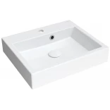 Omnires THASOS M+ THASOS500ZPBP Umywalka prostokątna nablatowa / ścienna 50x42