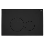 RAK Ceramics ECOFIX FSRAKPPL003504 Przycisk spłukujący okrąg, czarny mat