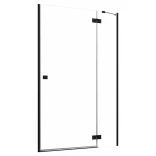 Radaway Essenza New Black DWJ 1385012-54-01R Drzwi prysznicowe wnękowe 80cm prawe