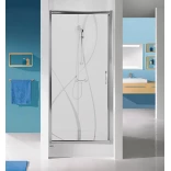 Sanplast D2/TX5 600-271-1110-01-231 Drzwi prysznicowe przesuwne do wnęki 100x190 cm biewW15
