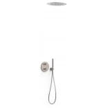 Tres FUJI 28125005AC Zestaw wannowo-prysznicowy podtynkowy z termostatem + deszczownica + natrysk punktowy