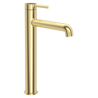 Bateria umywalkowa wysoka stojąca Excellent DELTA PI złoty połysk