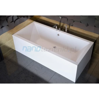 Besco QUADRO #WAQ-190-PK Wanna prostokątna 190x90