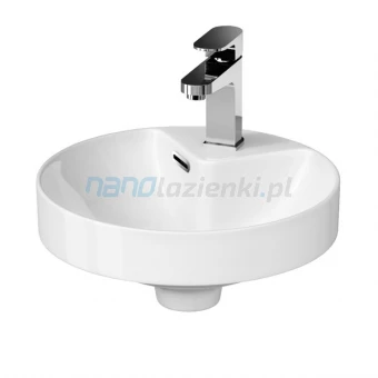 Cersanit CREA K114-002 Umywalka nablatowa 38 okrągła Cersanit CREA K114-002 Umywalka nablatowa 38 okrągła