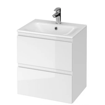 Cersanit MODUO S801-312-DSM Szafka + umywalka wpuszczana w blat 50 biały Cersanit MODUO S801-312-DSM Szafka + umywalka wpuszczana w blat 50 biały