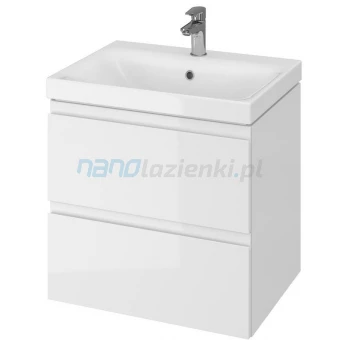 Cersanit MODUO SLIM S801-227-DSM Szafka z umywalką 60 biała Cersanit MODUO SLIM S801-227-DSM Szafka z umywalką 60 biała