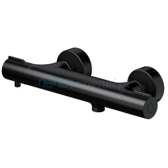 Cersanit VIRGO S951-580 Bateria termostatyczna ścienna czarna Cersanit VIRGO S951-580 Bateria termostatyczna ścienna czarna