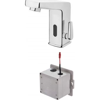 Deante BCH 029R Bateria umywalkowa sensorowa 114 mm z regulacją temperatury Deante BCH 029R Bateria umywalkowa sensorowa 114 mm z regulacją temperatury