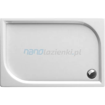 Deante CUBIC KTK 044B Brodzik prostokątny 80x120 cm, płaski