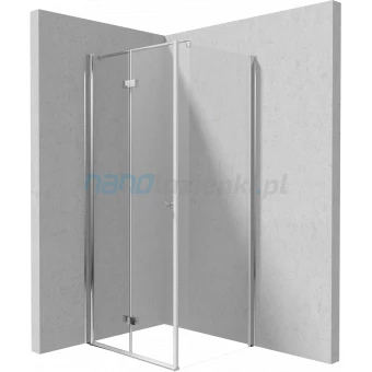 Deante KERRIA PLUS KTSX042P,KTS 032P Kabina prostokątna 120x80 ścianka + d/składane