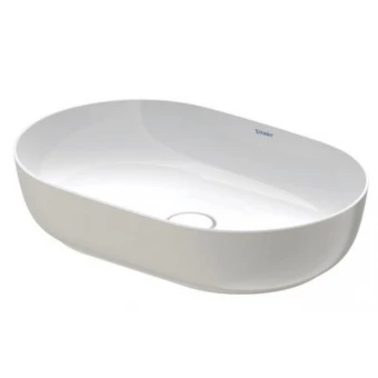 Duravit LUV 03796023001 Umywalka nablatowa 60cm szary satynowy mat, WonderGliss