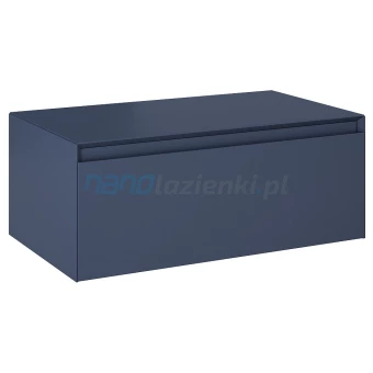 Elita SPLIT SLIM RE080804057030 Komoda łazienkowa 80 cm 1S z blatem granatowa mat Elita SPLIT SLIM RE080804057030 Komoda łazienkowa 80 cm 1S z blatem granatowa mat