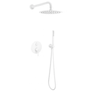 Excellent PI AREX.SET.1247WH Zestaw prysznicowo-wannowy podtynkowy 3-funkcyjny biały mat