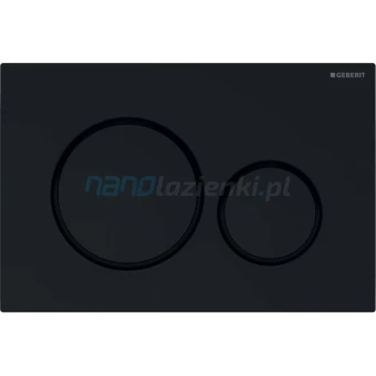Geberit SIGMA 20 115.882.DW.1 Przycisk uruchamiający do spłuczek UP320 czarny / czarny mat