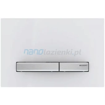 Geberit SIGMA50 115.788.11.2 Przycisk uruchamiający przedni biały alpin