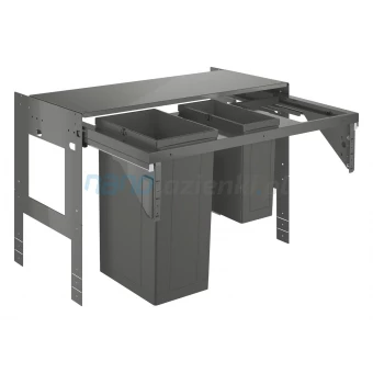 Grohe BLUE WASTE 40982000 Wysuwany system sortowania odpadów 90 cm - 11 l / 29 l