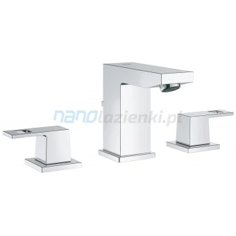 Grohe EUROCUBE 20351 000 Bateria umywalkowa 3-otworowa Grohe EUROCUBE 20351 000 Bateria umywalkowa 3-otworowa