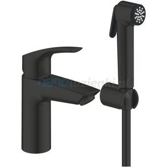 Grohe EUROSMART 231242433 Bateria umywalkowa z bidettą S czarny mat