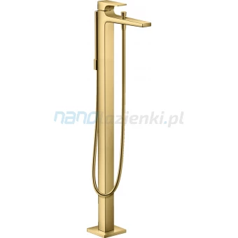 Hansgrohe METROPOL 32532990 Bateria wannowa podłogowa złoty optyczny polerowany Hansgrohe METROPOL 32532990 Bateria wannowa podłogowa złoty optyczny polerowany