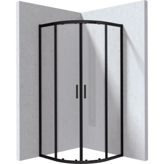 Kabina prysznicowa półokrągła 80x80 cm
