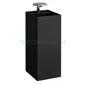 Laufen KARTELL H8113317161121 Umywalka wolnostojąca 37,5x43,5 bez przelewu, bez otworu, czarna mat