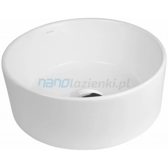 Oltens LAGDE 40816000 Umywalka nablatowa okrągła 40 cm z powłoką Oltens LAGDE 40816000 Umywalka nablatowa okrągła 40 cm z powłoką