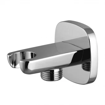 Omnires 8879 Przyłącze kątowe mosiężne z uchwytem na rączkę prysznicową