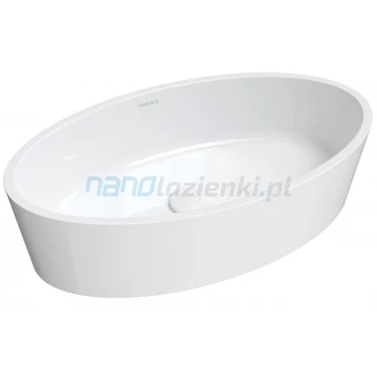 Omnires BARI BARI500UNBP Umywalka nadblatowa 50x30 biały połysk Omnires BARI BARI500UNBP Umywalka nadblatowa 50x30 biały połysk