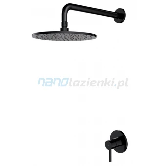 Omnires Y SYSY36BL Zestaw natryskowy podtynkowy czarny