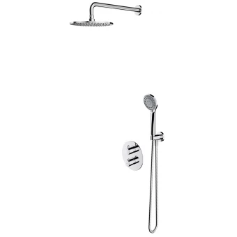 Omnires Y SYSYT05CR Zestaw prysznicowy podtynkowy termostatyczny chrom