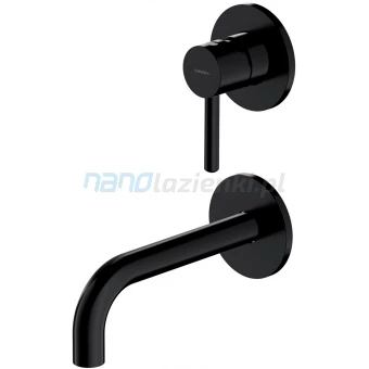 Omnires Y1215N BL Bateria umywalkowa podtynkowa czarna