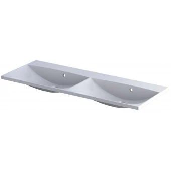 Oristo AMELIA UME-AM-120-92-D-BO Umywalka meblowa 120 cm konglomerat bez o. podwójna Oristo AMELIA UME-AM-120-92-D-BO Umywalka meblowa 120 cm konglomerat bez o. podwójna