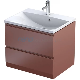 Oristo BRYLANT OR36-SD2S-60-19-V3 Szafka podumywalkowa 60 cm 2S ceglana mat