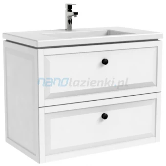 Oristo MONTEBIANCO OR47-SD2S-80-2 Szafka podumywalkowa 80 cm biała