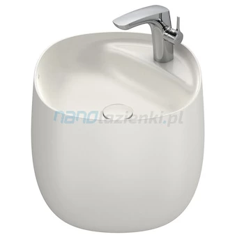 Roca BEYOND A3270B1650 Umywalka ścienna 43x43 beige