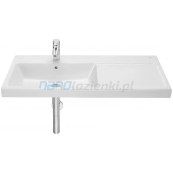 Roca GAP A3270MBS00 Umywalka ścienna 100x46 Supraglaze lewa