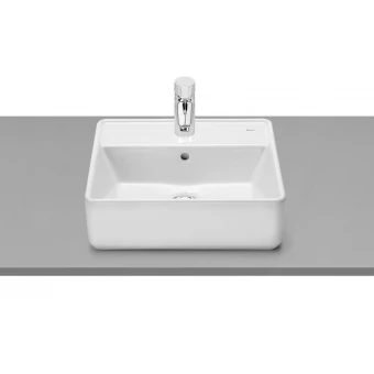 Roca GAP A3270MMS00 Umywalka nablatowa prostokątna 42x39 Supraglaze Roca GAP A3270MMS00 Umywalka nablatowa prostokątna 42x39 Supraglaze