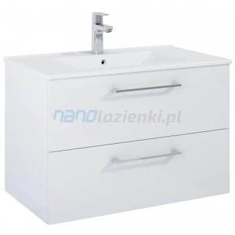 Roca ROMA A857950806 Szafka podumywalkowa 80 cm 2S biały Roca ROMA A857950806 Szafka podumywalkowa 80 cm 2S biały