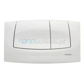 Schwab ONDA 227693 Przycisk spłukujący biały