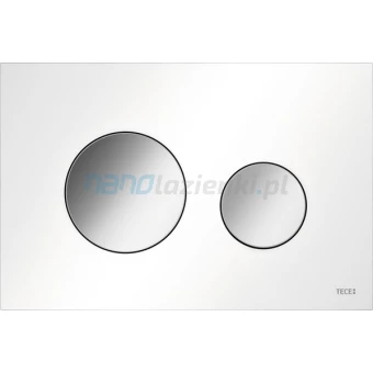 TECEloop 9240927 Przycisk spłukujący do WC z tworzywa przyciski białe mat