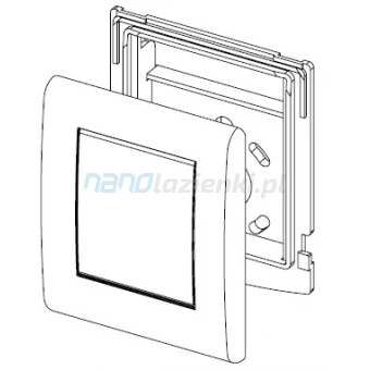 Tece TECEplanus 9.820.083 Przycisk spłukujący do pisuaru, stal szlachetna szczotkowana